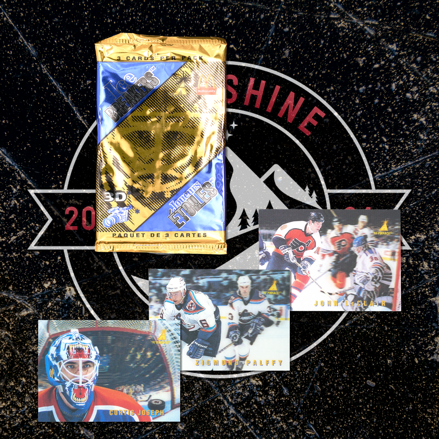 1996 McDonalds Ice Breakers Pack - (3D Cards)
