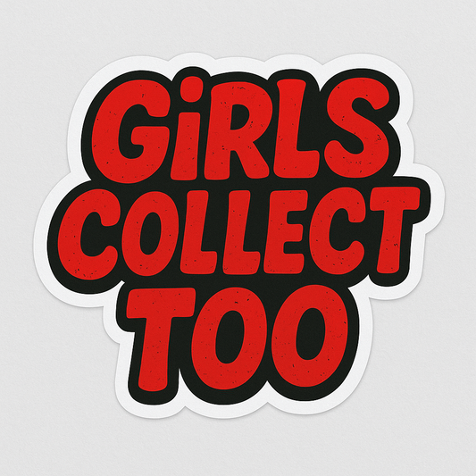 Girls Collect Too Sticker - Moonshine Colours