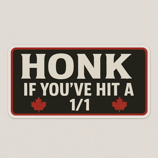 1 of 1 - Bumper Sticker